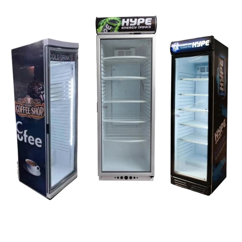 یخچال ویترینی ایستاده عرض 70 سانتی متر طرح کوکاکولا — تصویر ۵