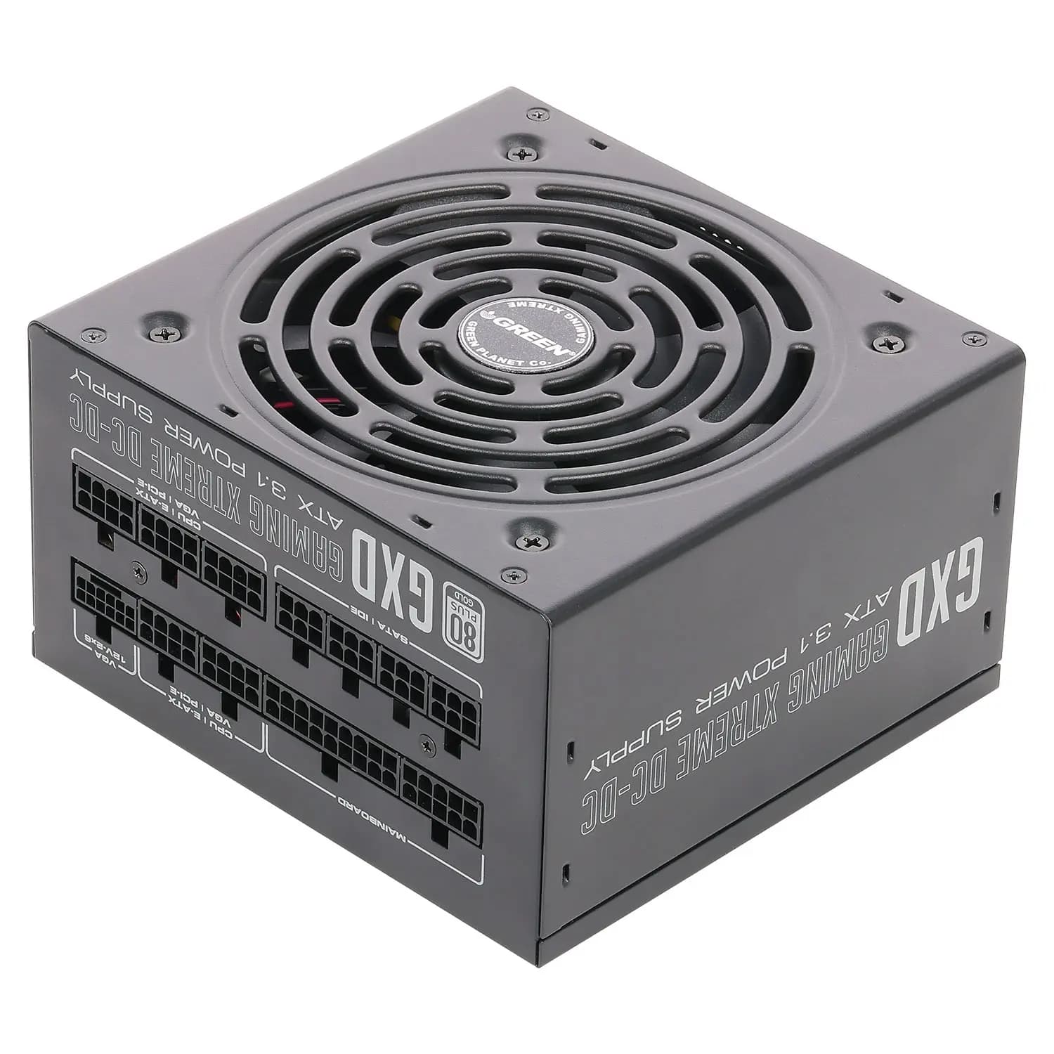 منبع تغذیه کامپیوتر گرین ظرفیت 1200 وات رنگ سفید POWER GREEN GP1200B-GXD WHITE — تصویر ۱۱