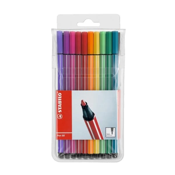 ماژیک نوک نمدی 20 رنگ استابیلو مدل Pen 68