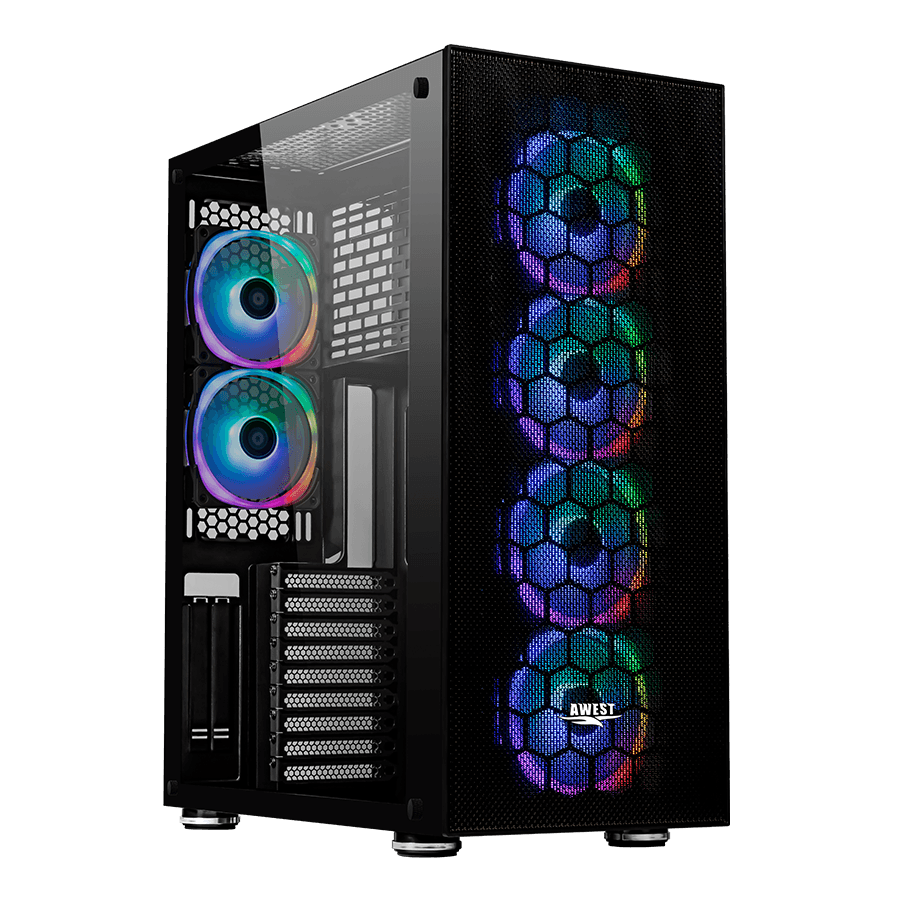 کیس کامپیوتر اوست CASE AWEST GT-AV402-FB