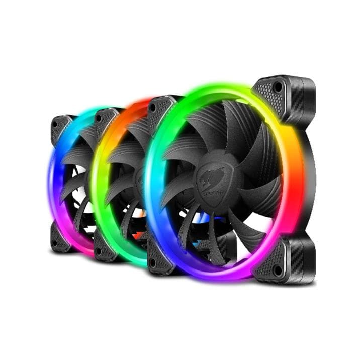 فن کیس کوگار FAN CASE Cougar Vortex RGB HPB 120 Cooling — تصویر ۲