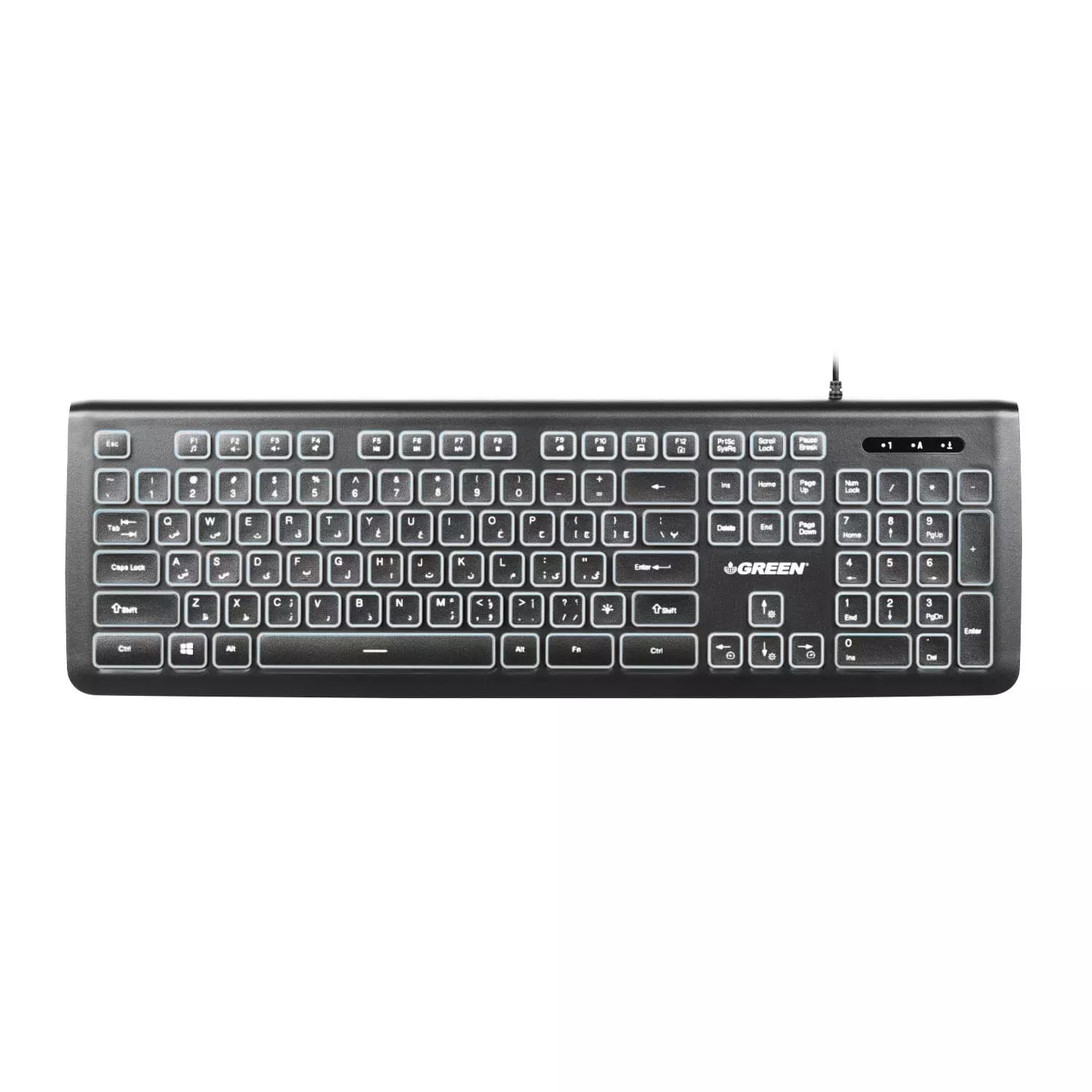 کیبورد KEYBOARD Green GK304 Multimedia Wired
