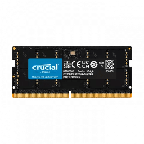رم لپ تاپ کروشیال RAM NOTEBOOK Crucial DDR5 32GB 5600MHz CL46 CT32