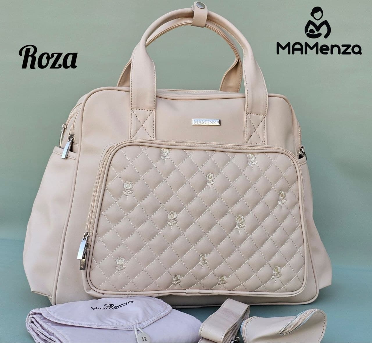 ساک لوازم مدل روزا ROZA برند مانزا MAMENZA — تصویر ۳