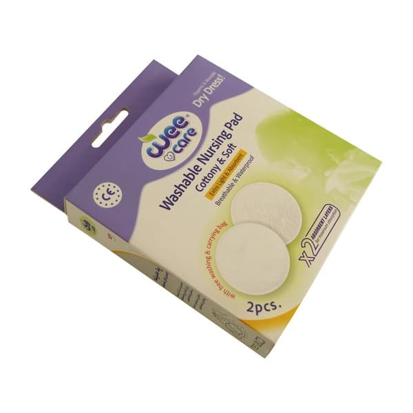 پد سینه قابل شستشو وی کر مدل دوعددی به همراه کیسه محافظ (Wee Care-M908) — تصویر ۵