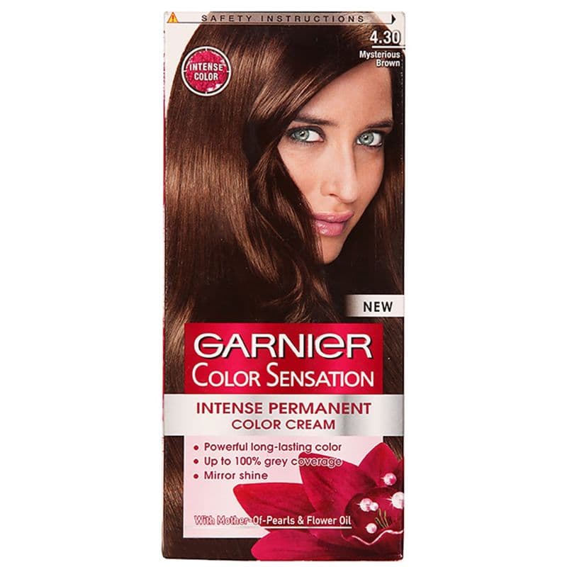 کیت رنگ مو گارنیه شماره Color Sensation Shade 4.30 — تصویر ۲