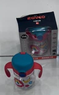 لیوان نی دارو دسته دار طرح شیر موز رووکو ROVCO با کد rk-b1066-1 — تصویر ۳