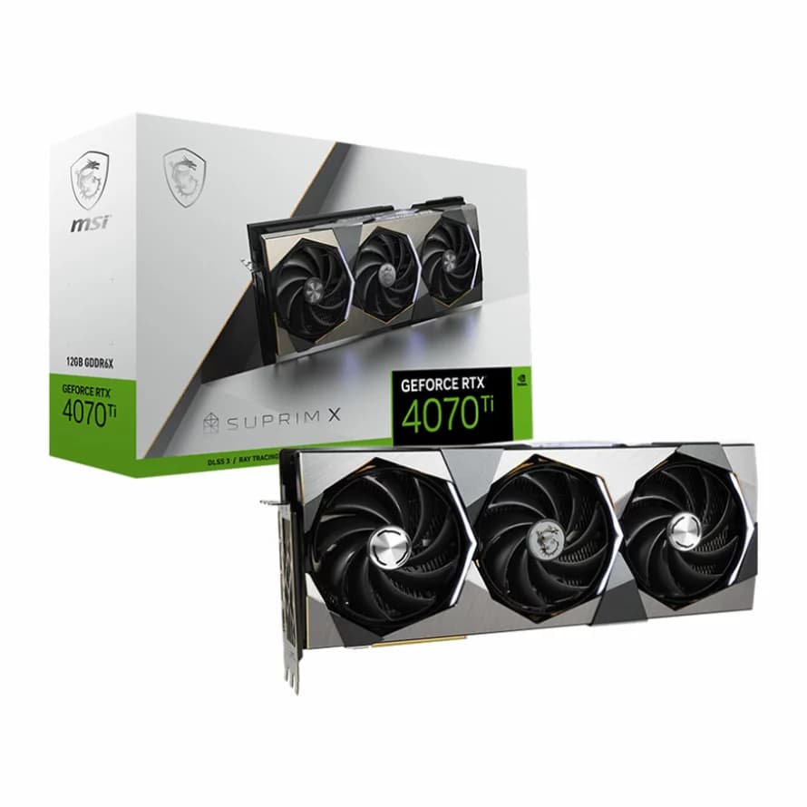 کارت گرافیک ام اس آی VGA MSI GeForce RTX 4070 Ti SUPRIM 12G