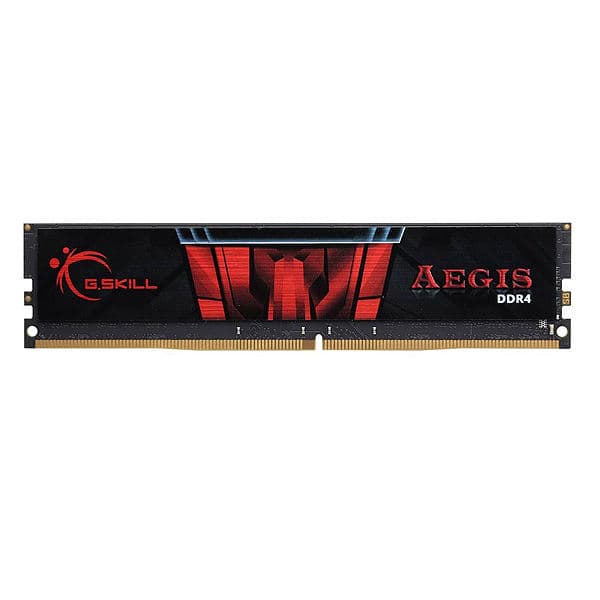 رم دسکتاپ DDR4 تک کاناله 2400 مگاهرتز CL17 جی اسکیل مدل AEGIS ظرفیت 8 گیگابایت — تصویر ۳