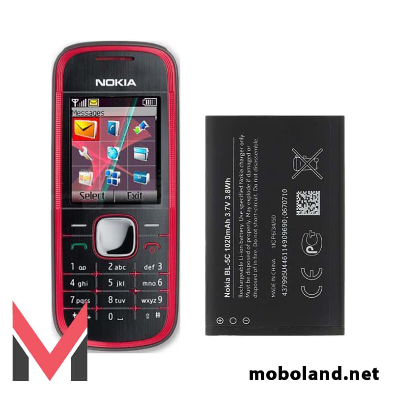 باتری اصلی گوشی نوکیا Nokia 5030 Xpress Radio BL-5C