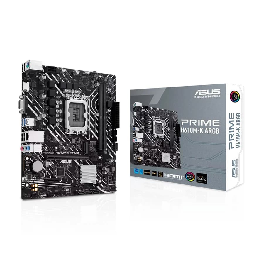 مادربرد ایسوس MB ASUS PRIME H610M-K ARGB D4 — تصویر ۳