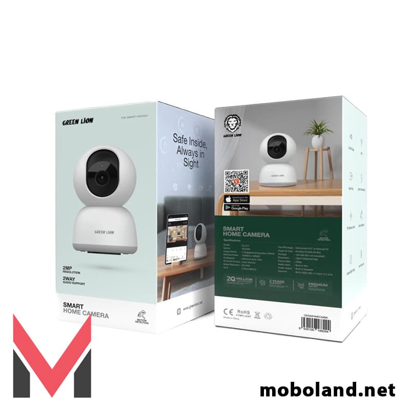دوربین نظارتی هوشمند گرین لاین Green Lion Smart Home Camera — تصویر ۵