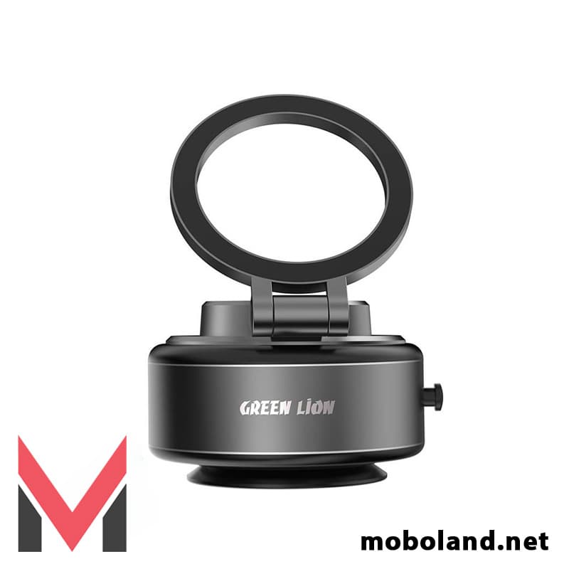 هولدر موبایل وکیوم مکشی مگ سیف گرین لاین Green Lion GX-29 Auto Suction Phone Holder — تصویر ۸