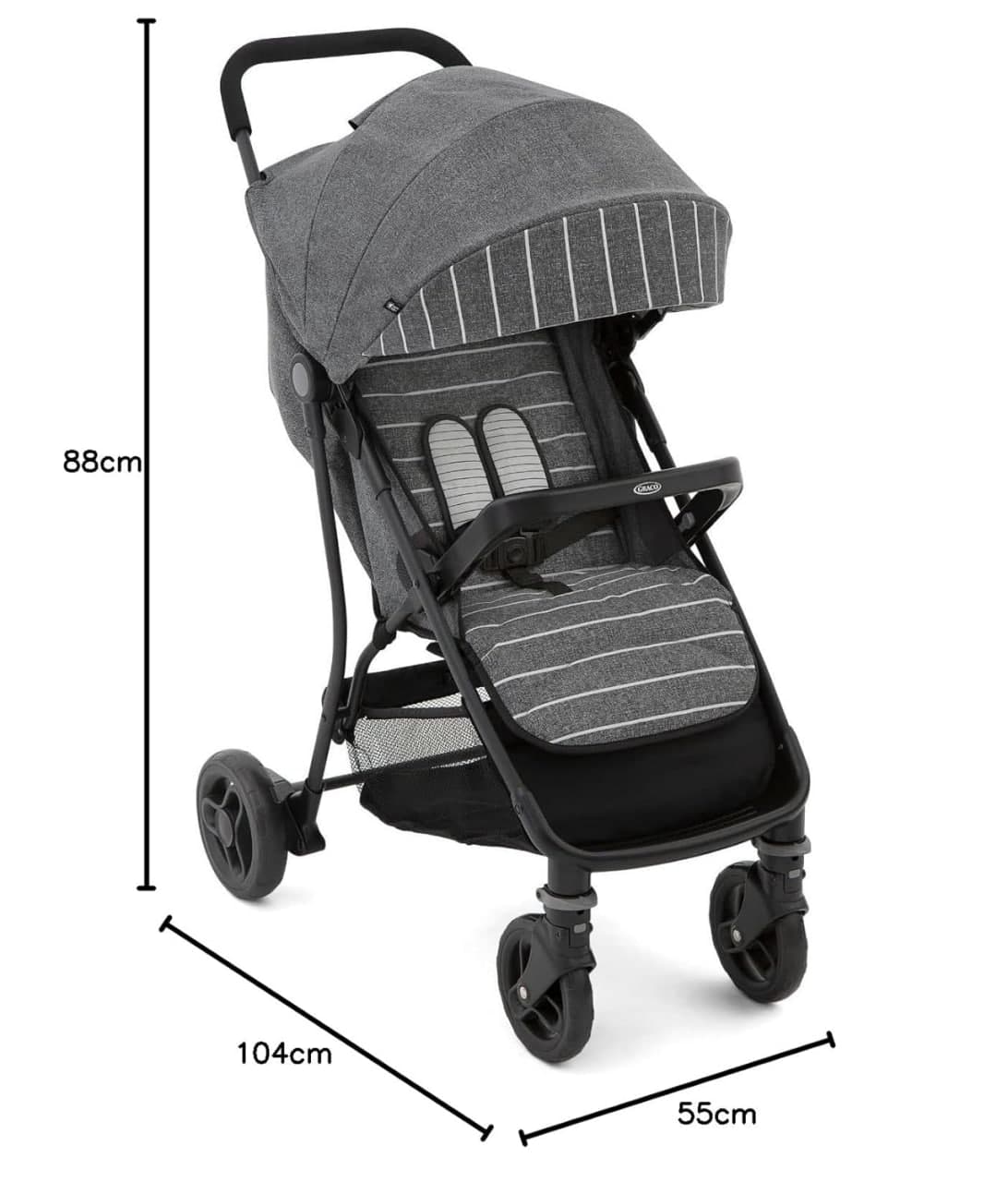 سرویس کالسکه گراکو Graco مدل BREAZE LITE 2 — تصویر ۶