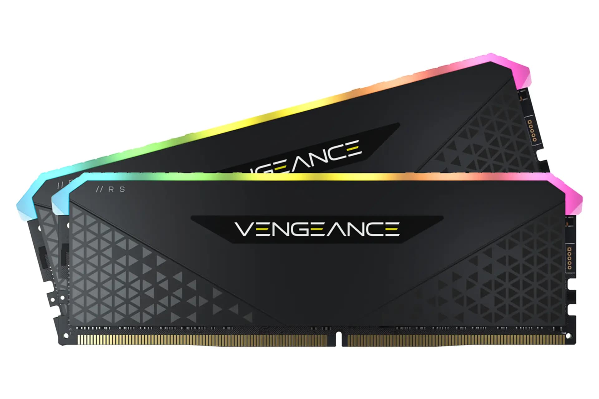 رم دسکتاپ کورسیر RAM CORSAIR CL13 DDR4 16GB (2x8GB) 3200MHz VENGEANCE RGB RS — تصویر ۳
