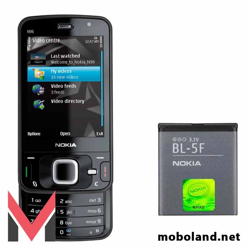 باتری اصلی گوشی نوکیا Nokia N96 BL-5F