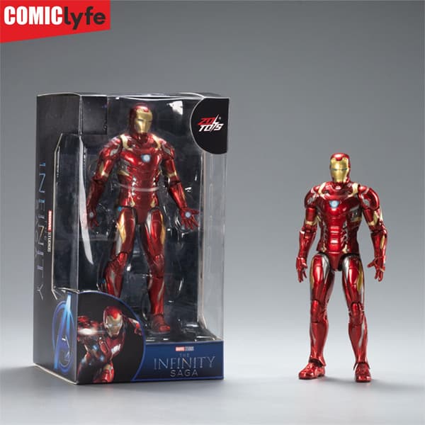اکشن فیگور طرح ZD Toys Iron Man Civil War — تصویر ۷