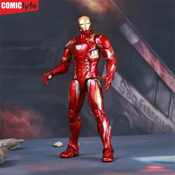 اکشن فیگور طرح ZD Toys Iron Man Civil War — تصویر ۹