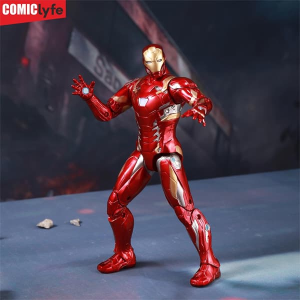 اکشن فیگور طرح ZD Toys Iron Man Civil War — تصویر ۱۲