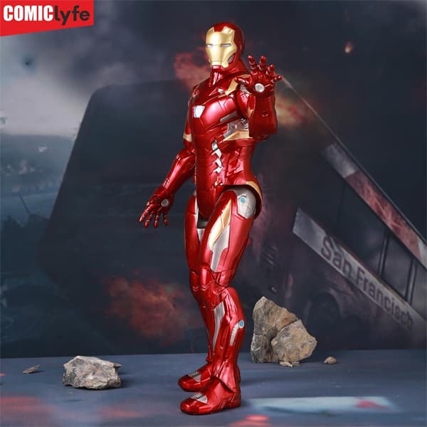 اکشن فیگور طرح ZD Toys Iron Man Civil War — تصویر ۱۱