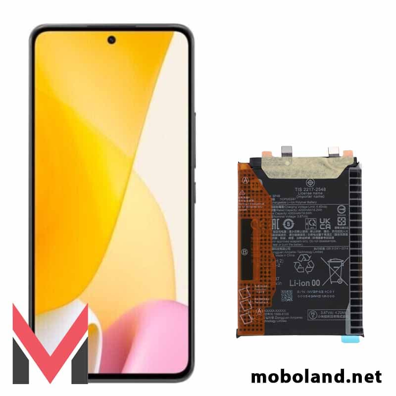 باتری اصلی شیائومی Xiaomi 12 Lite مدل BP4B — تصویر ۲