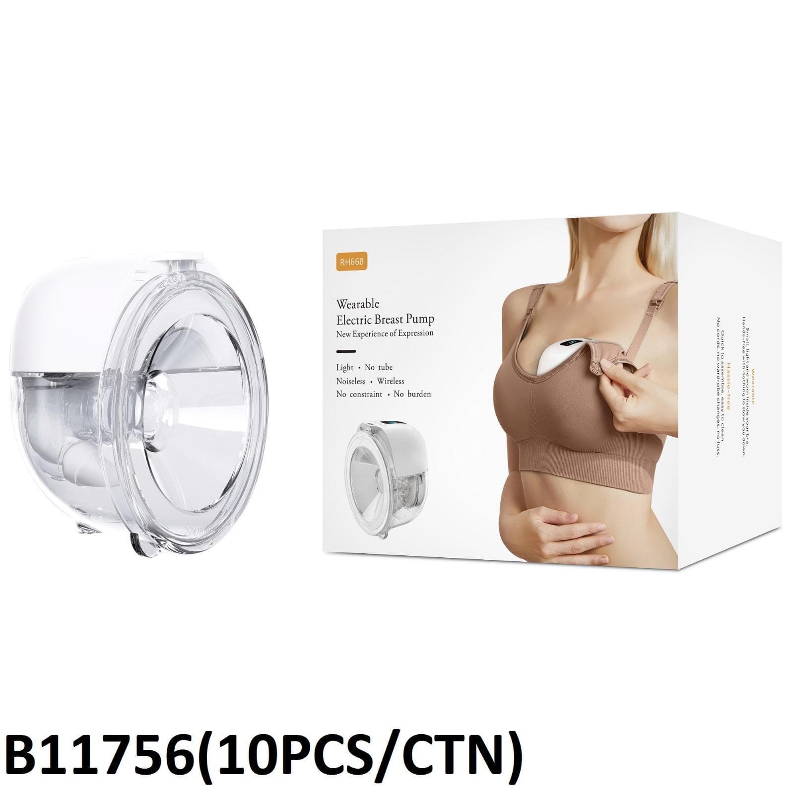 شیر دوش برقی داخل سوتین شارژِی EBP -RH668 (پرتابل)