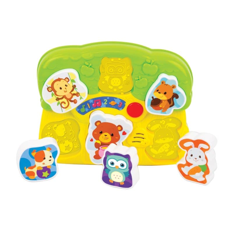 پازل حیوانات موزیکال وین فاین winfun کد 00771 — تصویر ۲