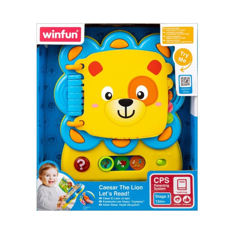 کتاب موزیکال شیر وین فاین Winfun کد 009209 — تصویر ۵