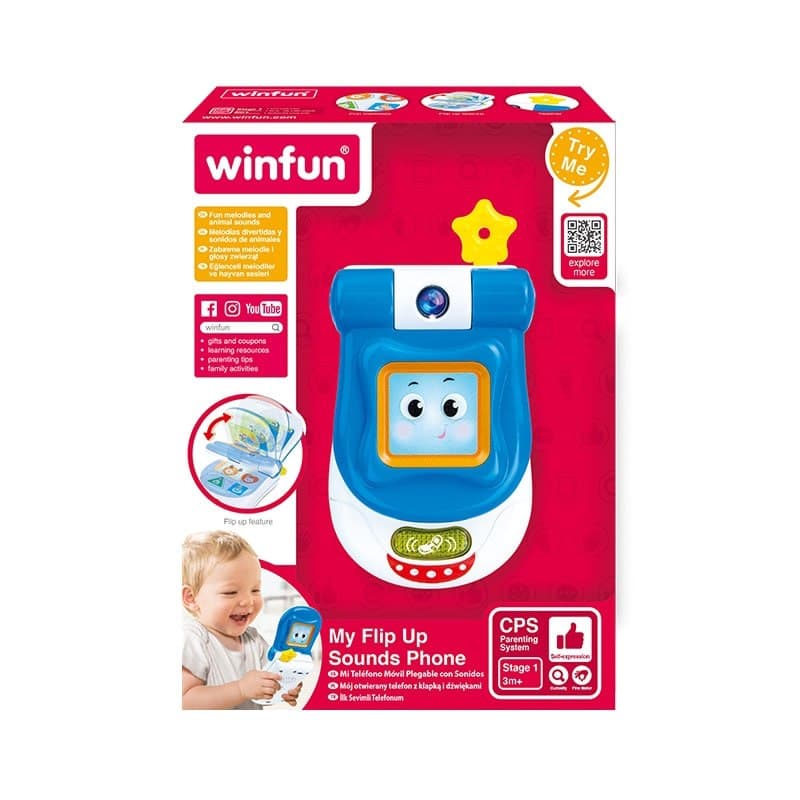 موبایل آینه‌ دار وین فاین winfun کد 00618 — تصویر ۳