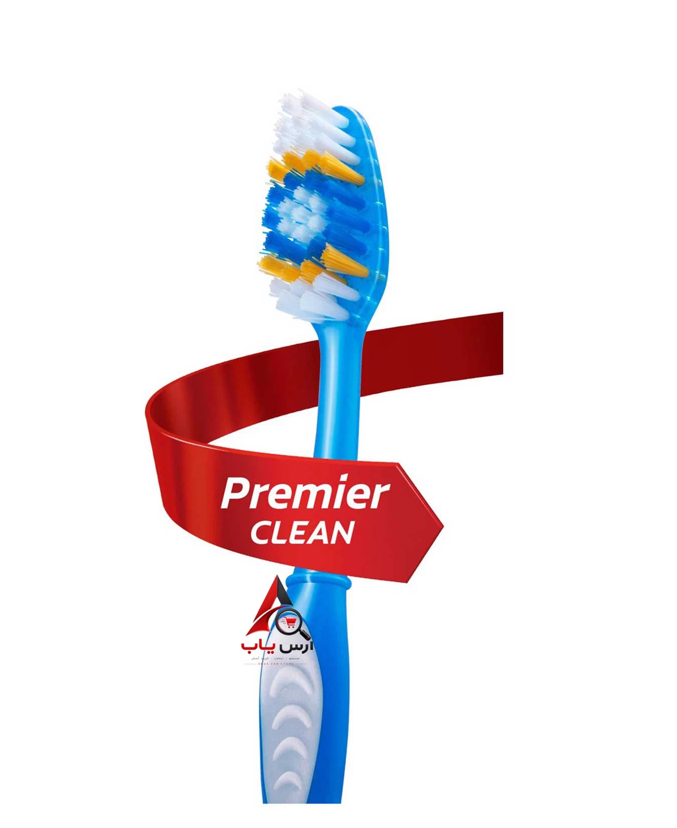 مسواک پریمیر کلین Premier Clean کلگیت Colgate با برس متوسط orta — تصویر ۴