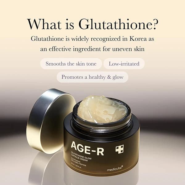 کرم کپسولی جوانساز و درخشان کننده مدی کیوب حاوی گلوتاتیون و کلاژن Medicube مدل AGE-R حجم 50 میل — تصویر ۵