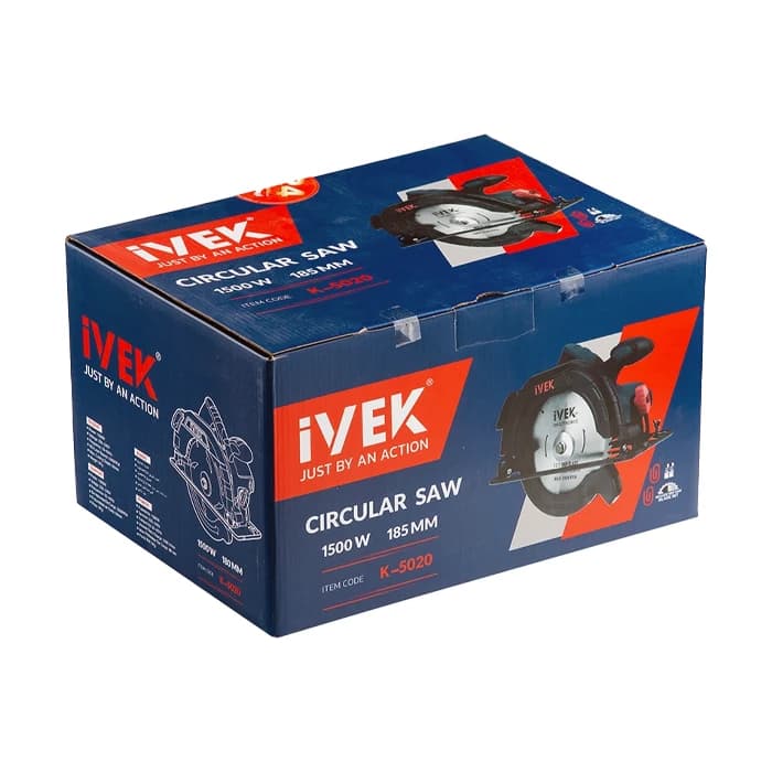 اره گردبر ایوک 185 میلیمتر مدل K-5020 — تصویر ۸