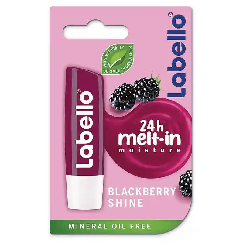 بالم لب Labello Blackberry Shine لابلو تمشک — تصویر ۴