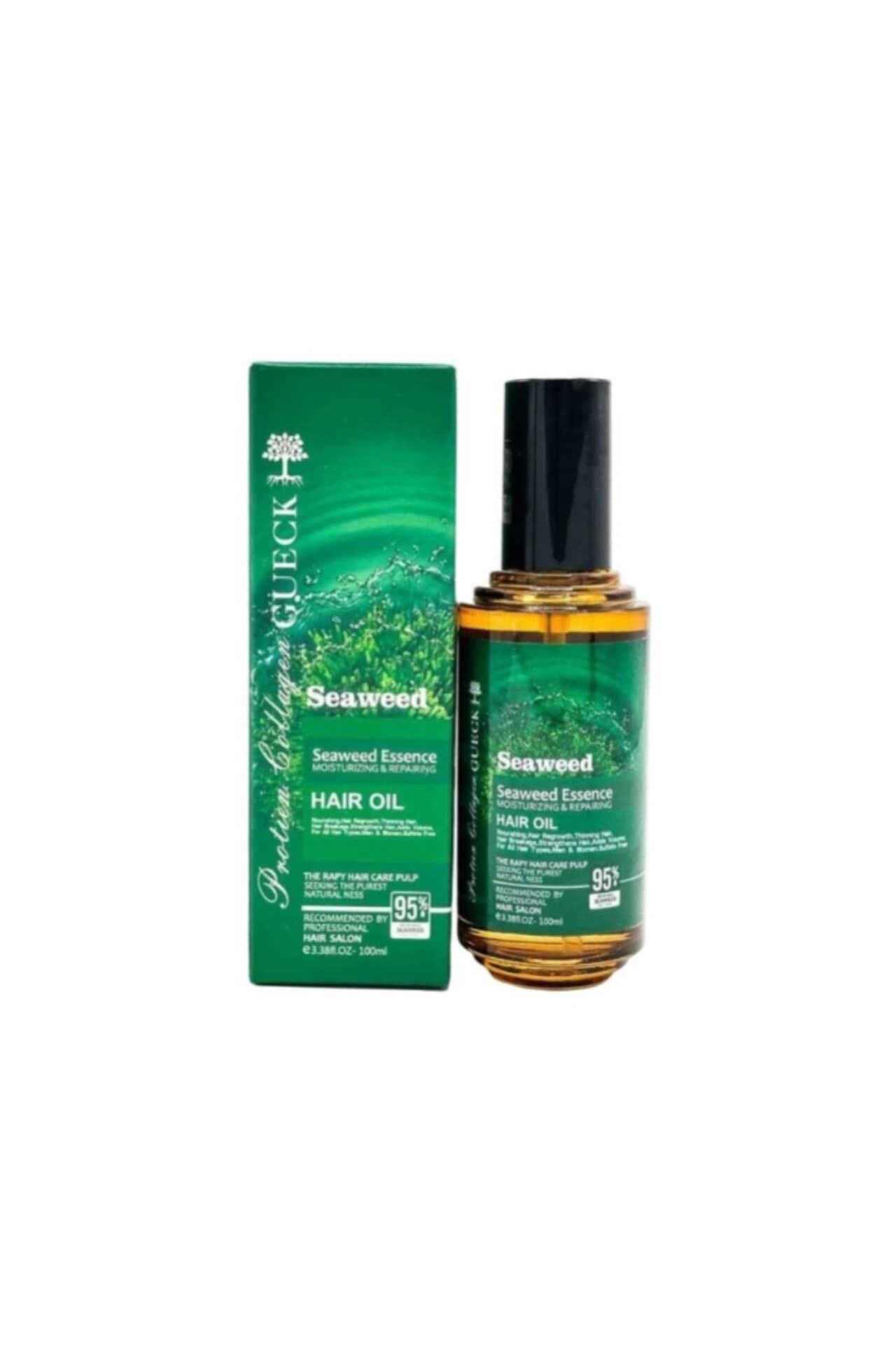 روغن مو سیوید میگ مدل جلبک دریایی Seaweed Essence حجم 100 میلی لیتر