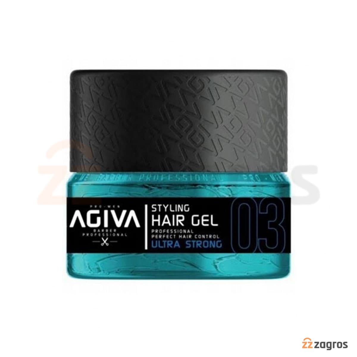 ژل موی آگیوا 03 آبی مدل اکسترا استرانگ Ultra Strong حجم 700 میل — تصویر ۸