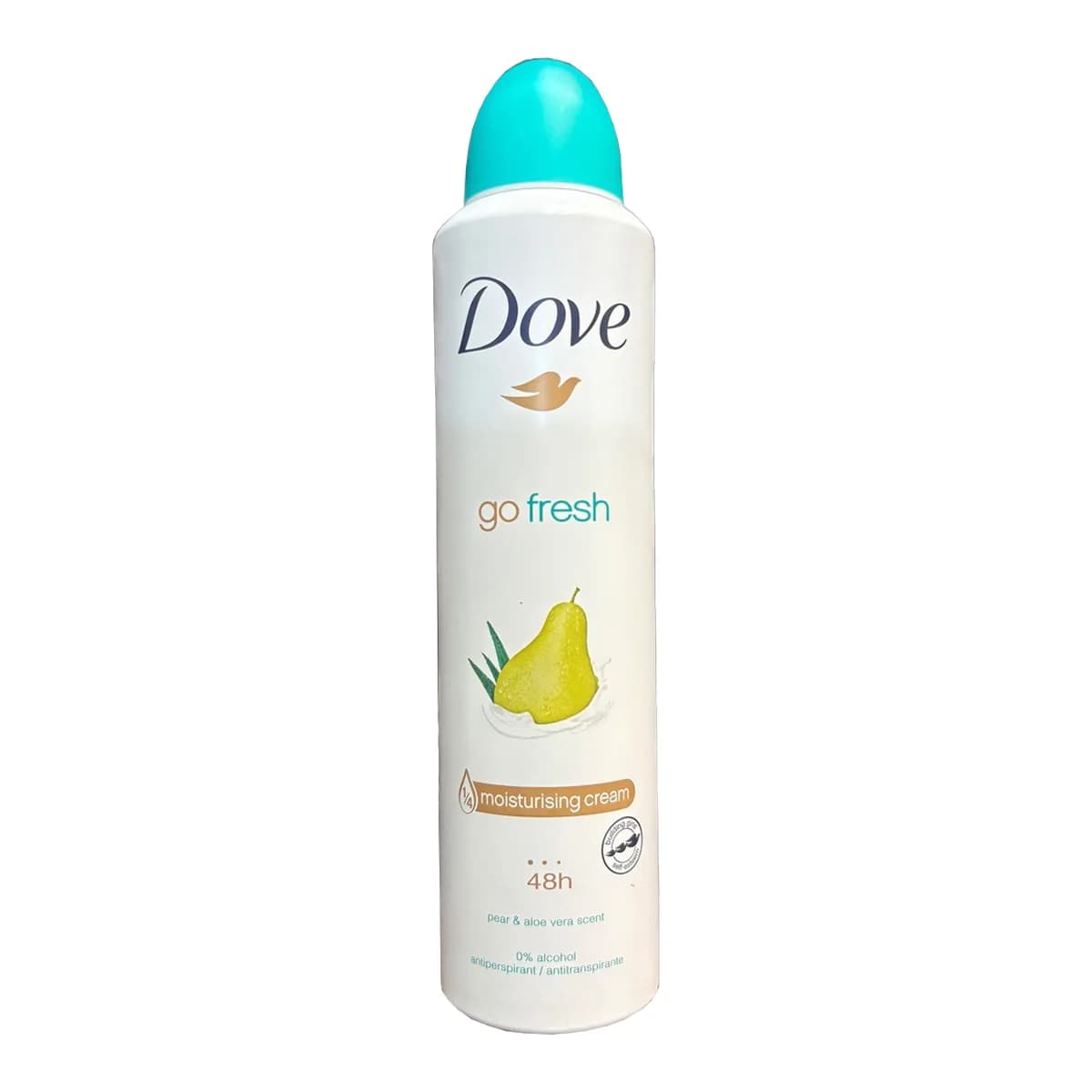 اسپری زیر بغل زنانه داو DOVE رایحه گلابی و آلوئه ورا حجم 250 میل