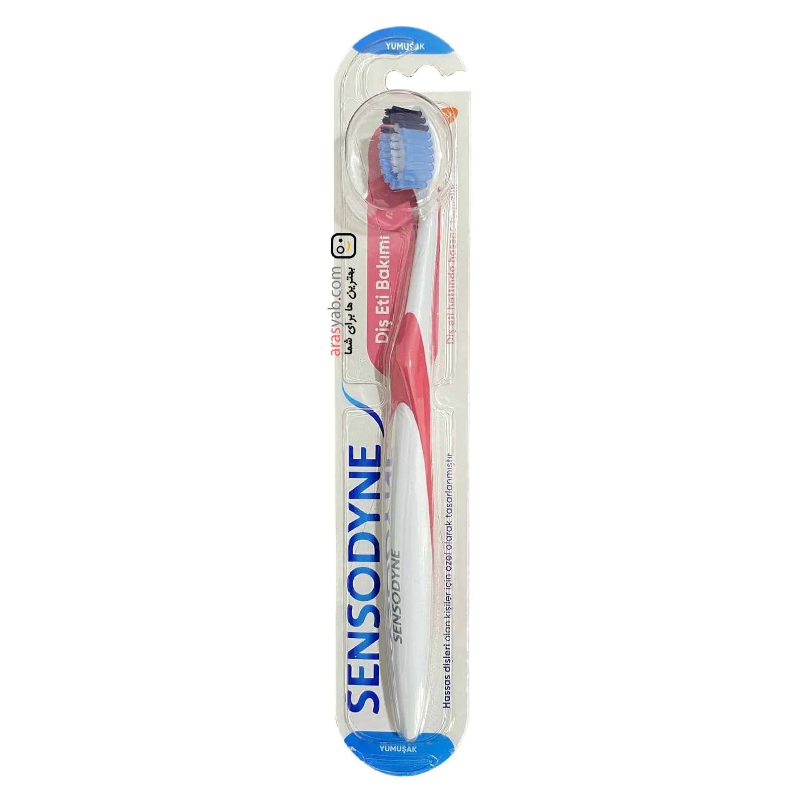 مسواک برس نرم سنسوداین Sensodyne برای لثه های حساس مدل DIS ETI BAKIMI — تصویر ۳