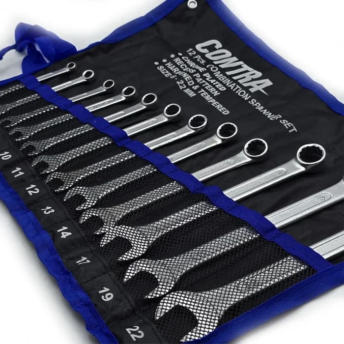 ست 12 عددی آچار یک سر رینگی کنترا — تصویر ۱۲