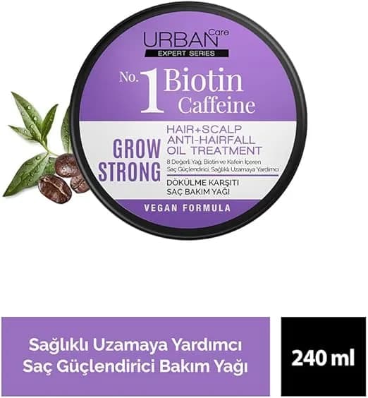 روغن مو درمانی و ضدریزش اوربان کر Urban Care حاوی بیوتین و کافئین حجم 240 میل — تصویر ۱۰