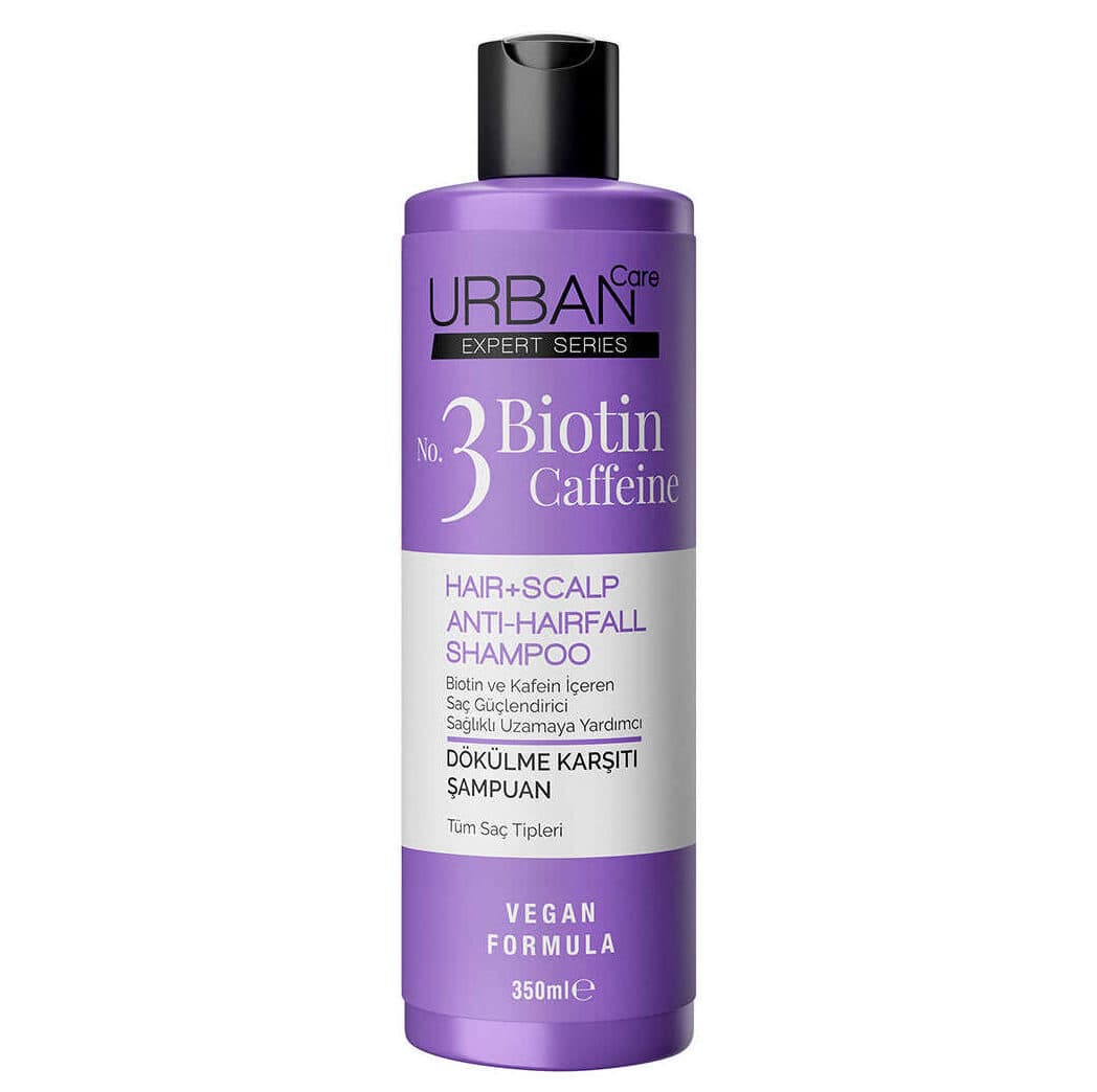 شامپو ضدریزش اوربان کر Urban Care حاوی بیوتین کافئین حجم 350 میل — تصویر ۷