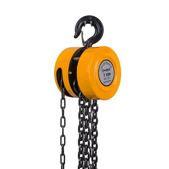 جرثقیل زنجیری 2 تن ورک سایت مدل WT9215 — تصویر ۴