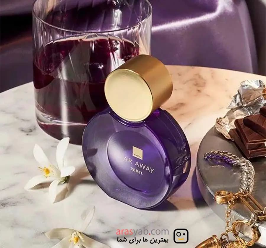 ادکلن زنانه آون Avon مدل Far Away Rebel رایحه شیرین وانیلی حجم 50 میل — تصویر ۵