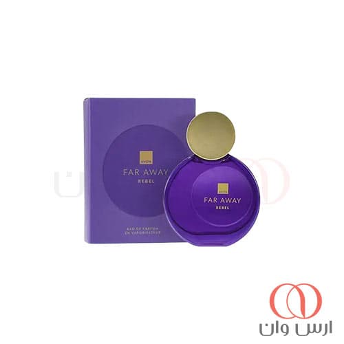 ادکلن زنانه آون Avon مدل Far Away Rebel رایحه شیرین وانیلی حجم 50 میل — تصویر ۶