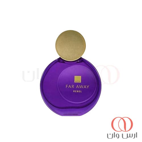 ادکلن زنانه آون Avon مدل Far Away Rebel رایحه شیرین وانیلی حجم 50 میل — تصویر ۷