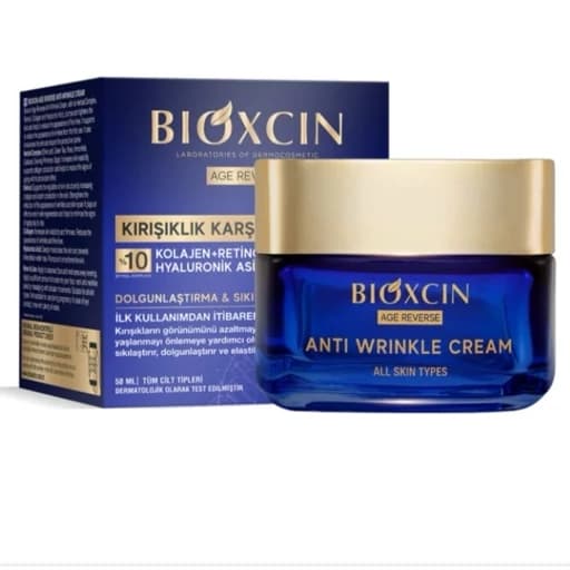 کرم ضد چروک و جوانساز صورت بیوکسین Bioxcin مناسب انواع پوست حجم 50 میل — تصویر ۱۱