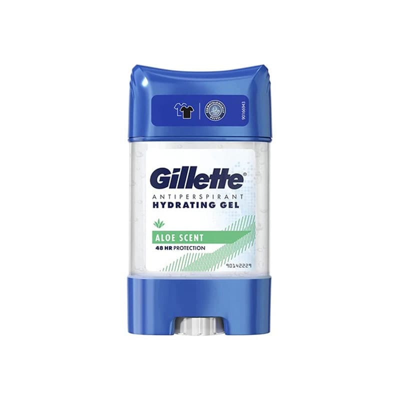 ژل شفاف ضد تعریق مردانه ژیلت مدل Aloe Scent حجم 70 میلی لیتر