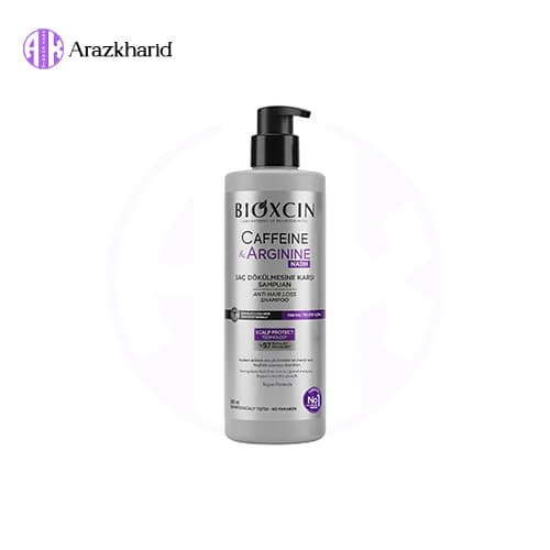 شامپو ضد ریزش بیوکسین Bioxcin حاوی کافئین و آرژینین حجم 500 میل — تصویر ۶