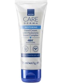 کرم دست ترمیم کننده Restoring آون Avon مدل درما Derma حاوی هیالورونیک حجم 75 میل — تصویر ۷