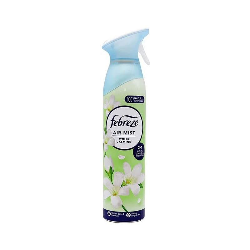 اسپری خوشبوکننده هوای فبرز febreze رایحه White Jasmine حجم 185 میلی لیتر