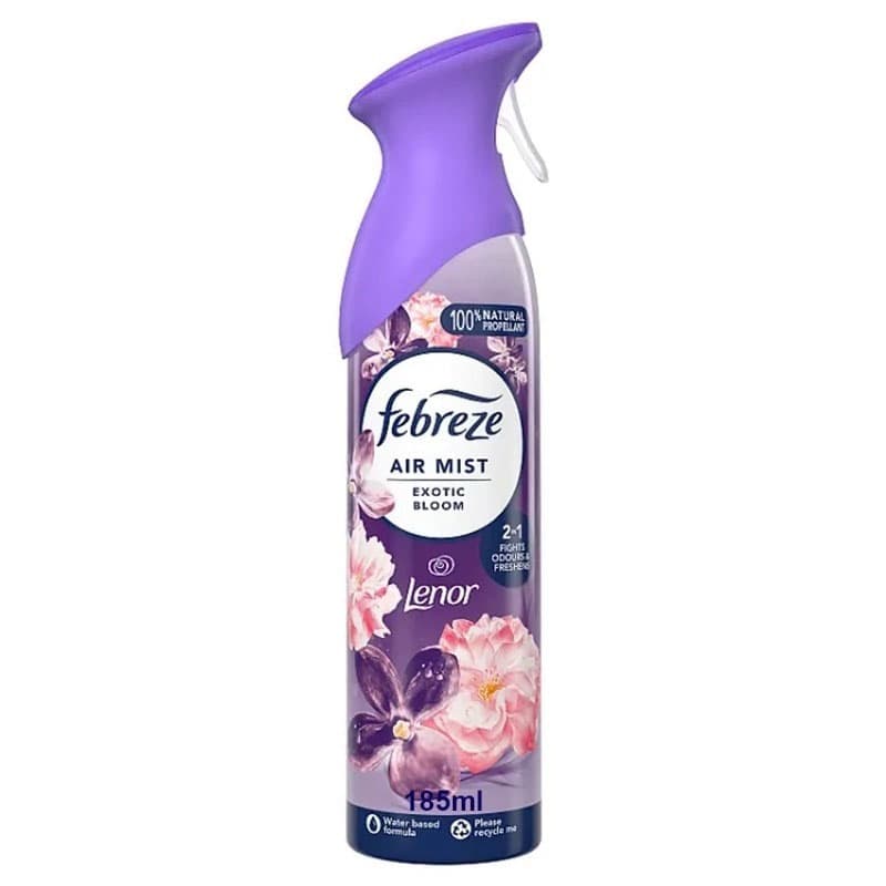 اسپری خوشبوکننده هوا فبرز مدل exotic bloom حجم 185 میلی لیتر